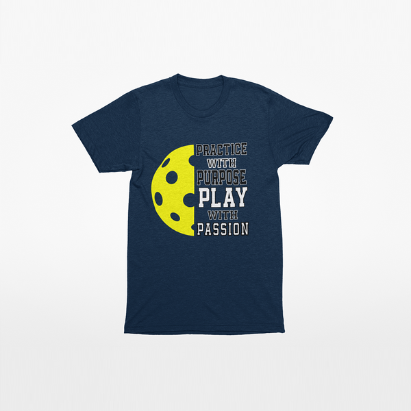 Purposeful Navy Blue tshirt