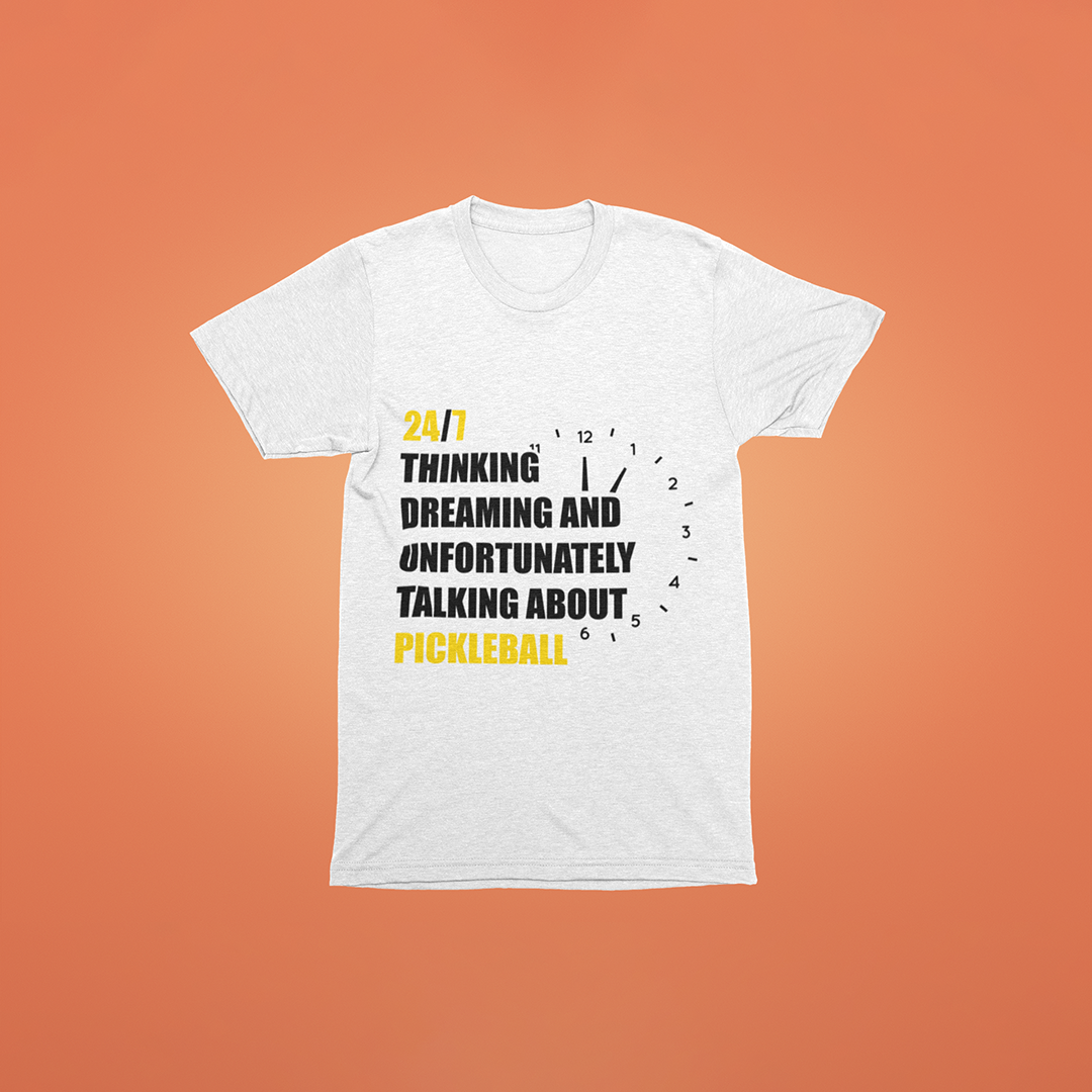 GameClock White T-Shirt