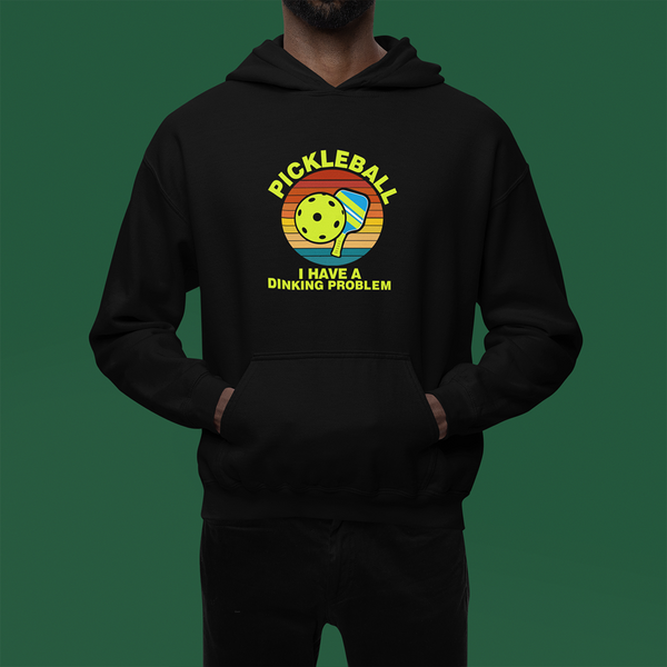 PickelBall Black Hoodie