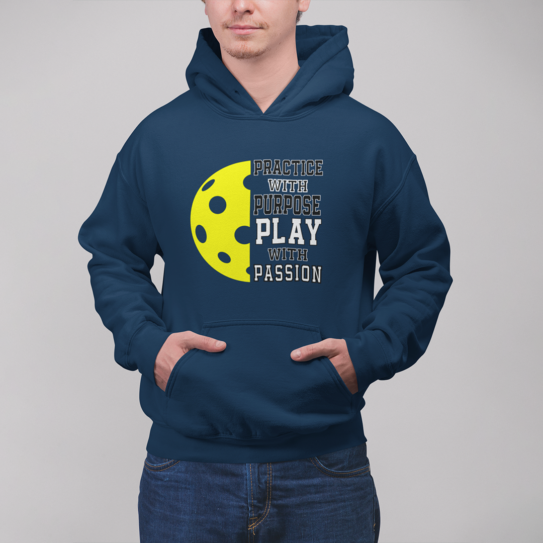 Purposeful  Navy Blue Play Hoodie