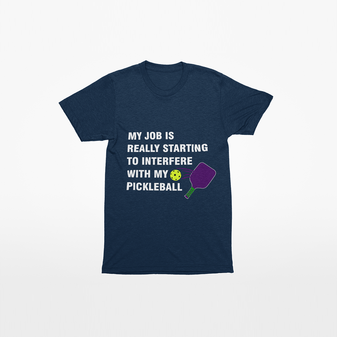 Attitude Navy Blue T-Shirt