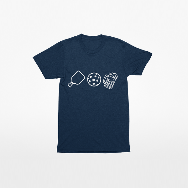 Play Eat Drink Navy Blue T-Shirt