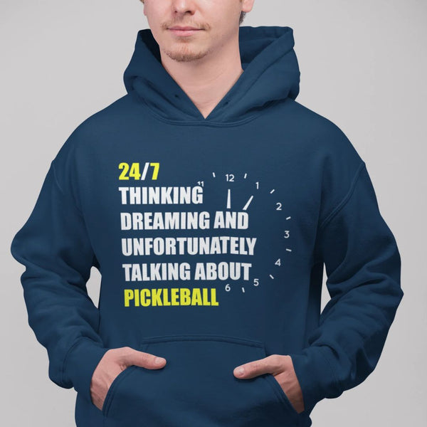 GameClock Navy Blue Hoodie